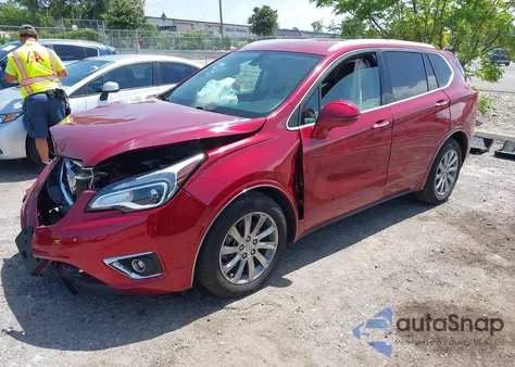 2020 Buick Envision Fwd Essence из США, поврежденный, VIN LRBFXCSA5LD030877